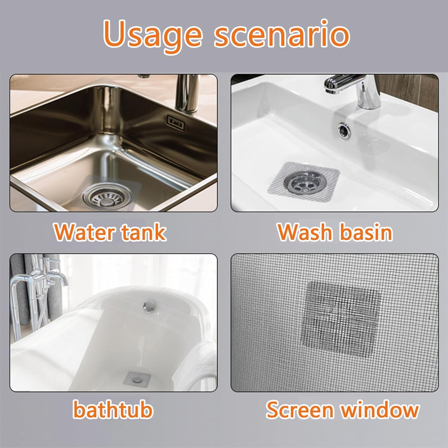 Multifunctional Drainer & Repair Sticker for Bathroom, Kitchen & Windows