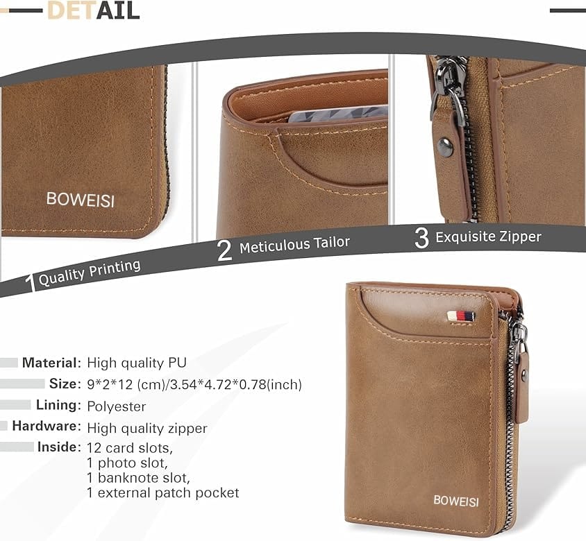 Stylish Slim Wallet for Men – Premium Quality & Lightweight